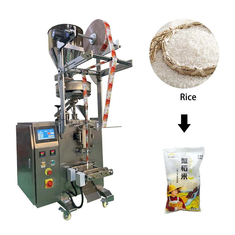 Automatic 5-30g White Isomalt Sugar Rice Salt Packing Packaging Machine