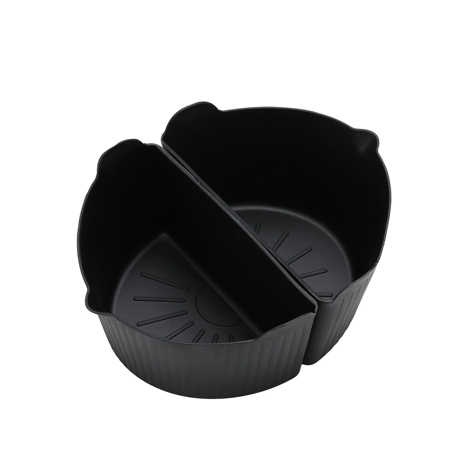 Factory Slow Cooker Divider Silicone Insert Liners Fit 6 Qt Crockpot Reusable Leakproof Silicone Slow Cooker Divider Liners