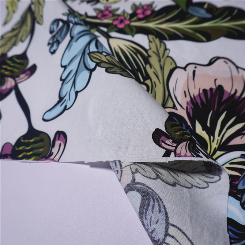 New Arrival Digital Printing 100% Cotton Woven cotton poplin printed fabric for Shirt, Dress 120/140GSM