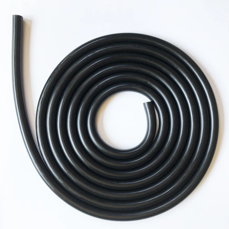 Черная резиновая трубка OD 5/8 дюйма для мощных лент для подводной охоты, 16 мм, латексная трубка для подводной охоты, трубка для подводной охоты