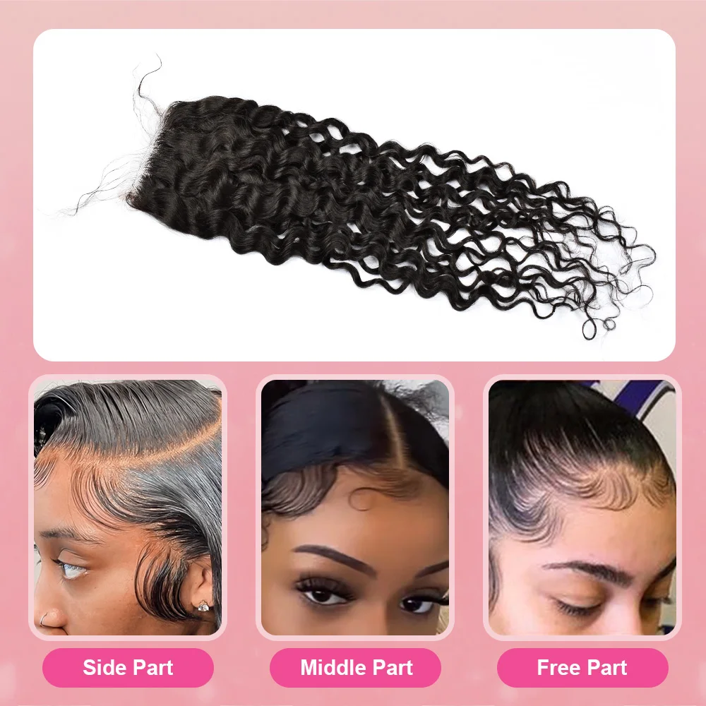 RXHAIR Glueless Silk Top 6*6 5x5 Italian Curly Hd Frontal Lace Closure Brazilian Human Hair Cheap Lace Closure And Frontal For W