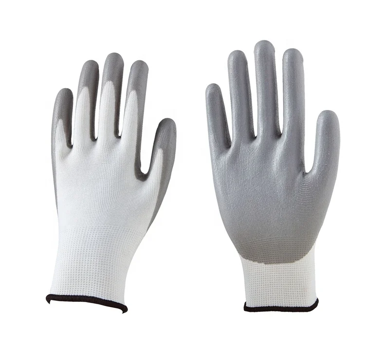 Wefocus Free Shipping Smooth Nitrile Safety Working Glove Oil And Gas Gloves Nitrile Fully Coated Glove