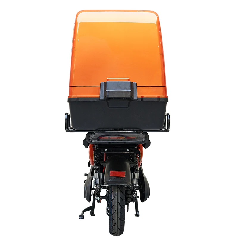 CKD SKD 60km/h max speed 70km range 1100/1300w cargo food delivery electric scooter with large storage box