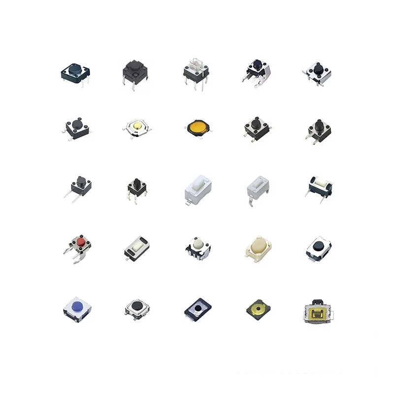 Тактовый переключатель SMD 12 В 0 5 А 6*6 4 контакта мини-тактильный коммутатор SMT 6x6x5