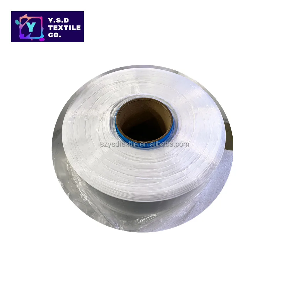 Factory price PET 100% Polyester FDY SD Raw White 200D/10F mother yarn for weaving knitting