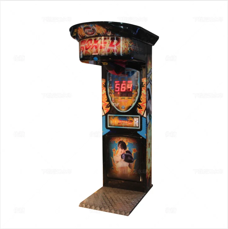 Onepunch Gloves Arcade Simulator Punch Coin Game Hot Boxing Machine Kit for 2024 Kick Martial Hammer Boxing Machine Kit