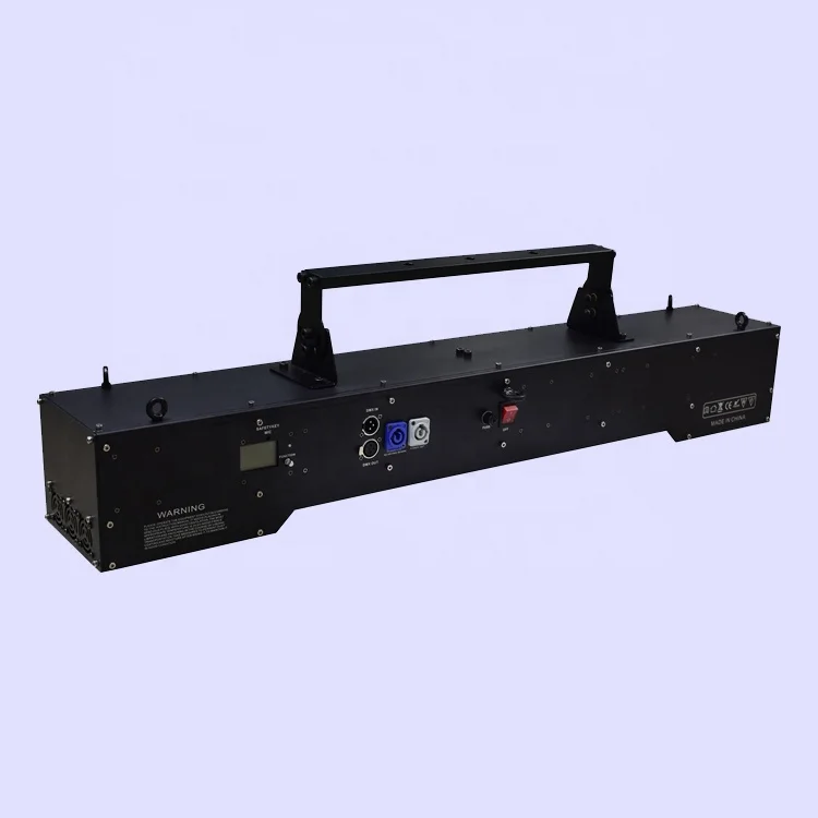 Новинка американский аудио лазерный проектор 12 Вт (6*2 Вт) 6x2 6 шт. 2000 МВт RGB Полноцветный X-Laser Bar DJ Лазерный светильник