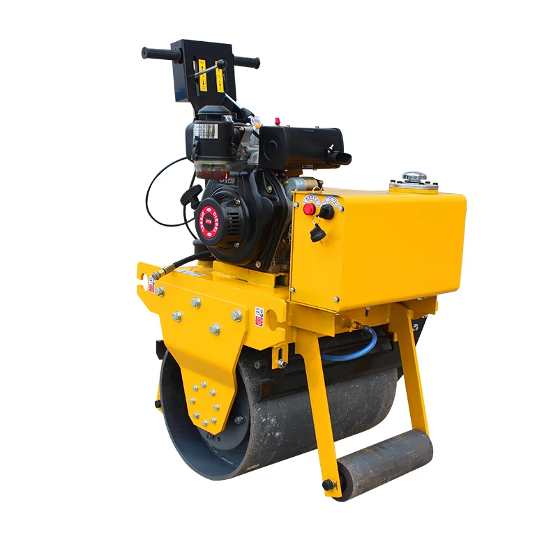 Chinese supplier sells small road rollers used on construction sites