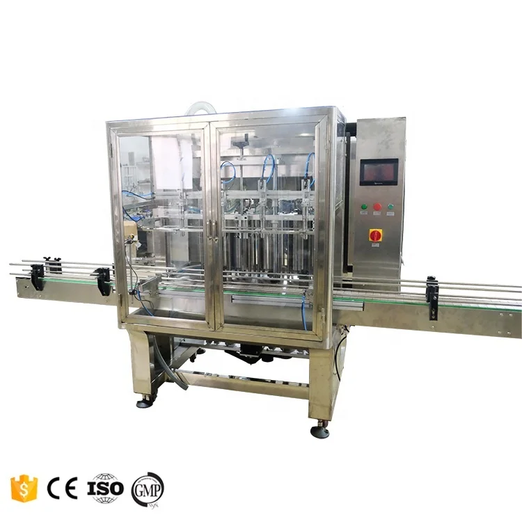 Oil Cartridge and Jam Liquid Cans Bottle Bottling Filling Machines Automatic Line Edible Bottles