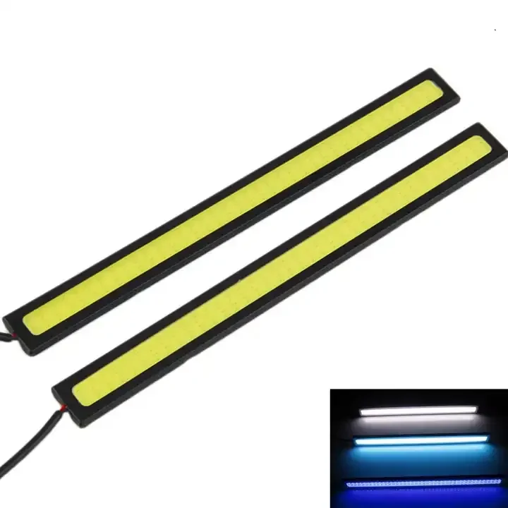 Waterproof BL07 Ultra Bright DC 12V 17cm Auto Car DRL COB Driving Fog Car strip flexible DRL LED Daytime Running Light