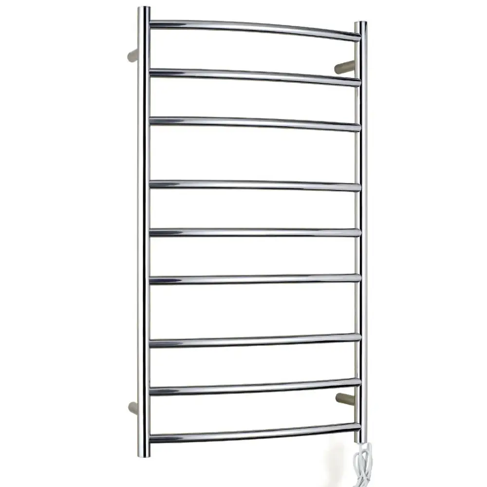 Traditional Design Fashion Wall Mounted 304 Stainless Steel  Ladder Electric Heated Towel Rail Towel Warmer