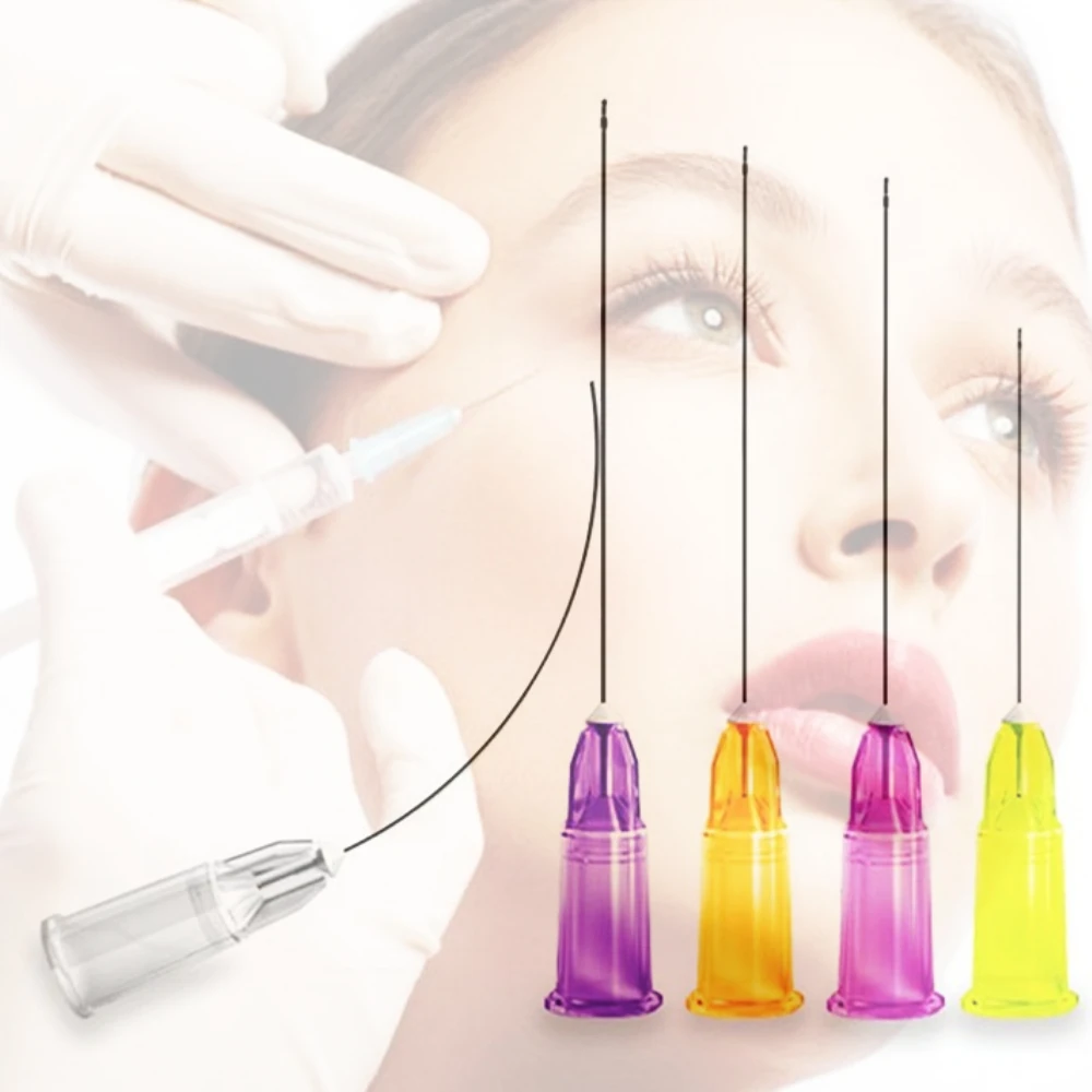Face Beauty Micro Disposable Needle Blunt Cannula Of Sterilization