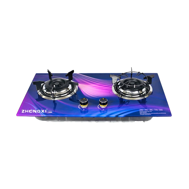 Big Power 2000W High Quality 2 Burner Build in  Stove Gas Cooker