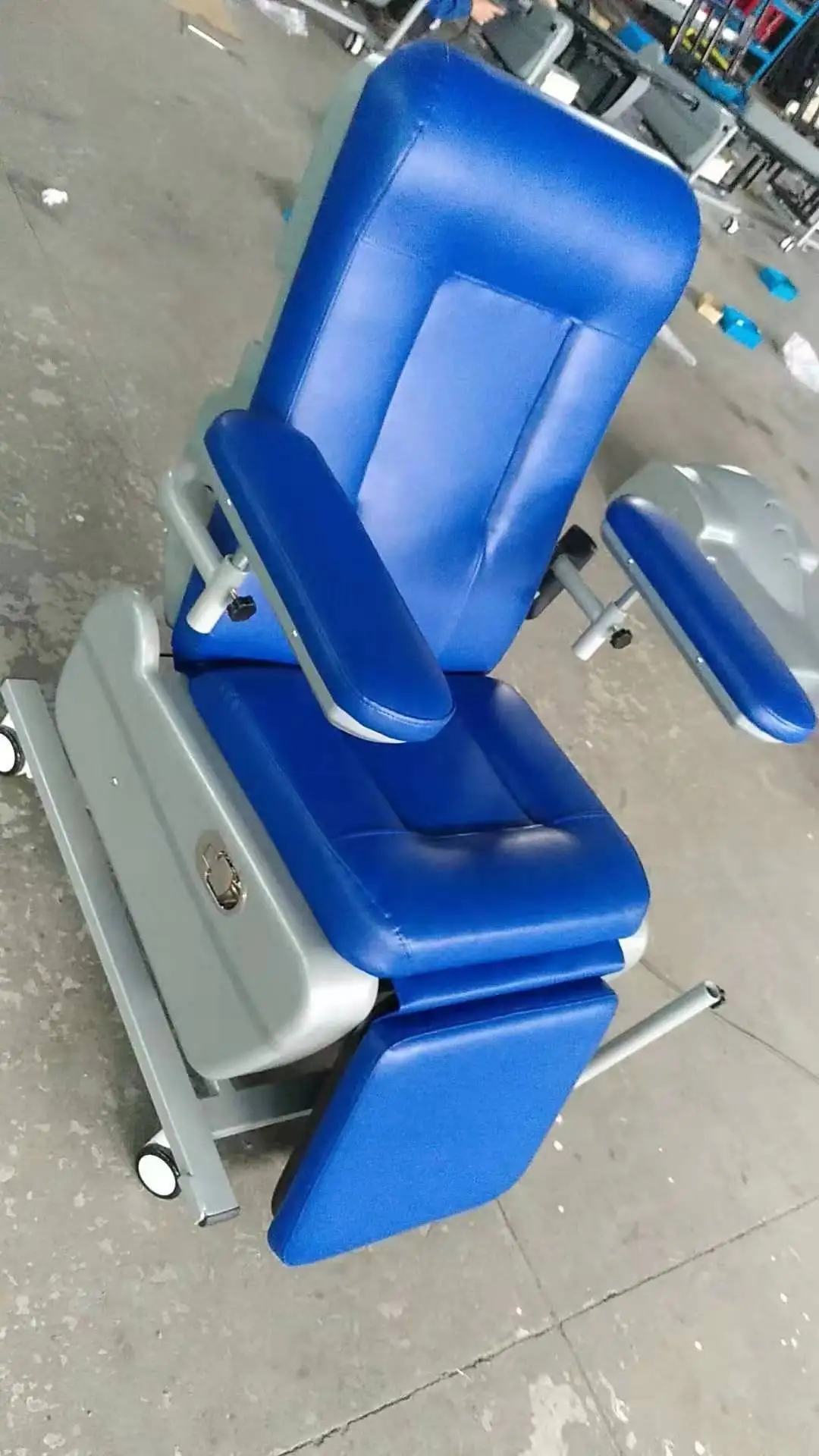 Medical Patient Blood Collection Donation Chair Manual Hospital Blood Donation Chair Patient Blood Dialysis Chair