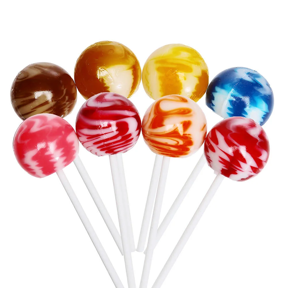 wholesale custom Christmas rainbow yummy ice cream lollipop confectionery
