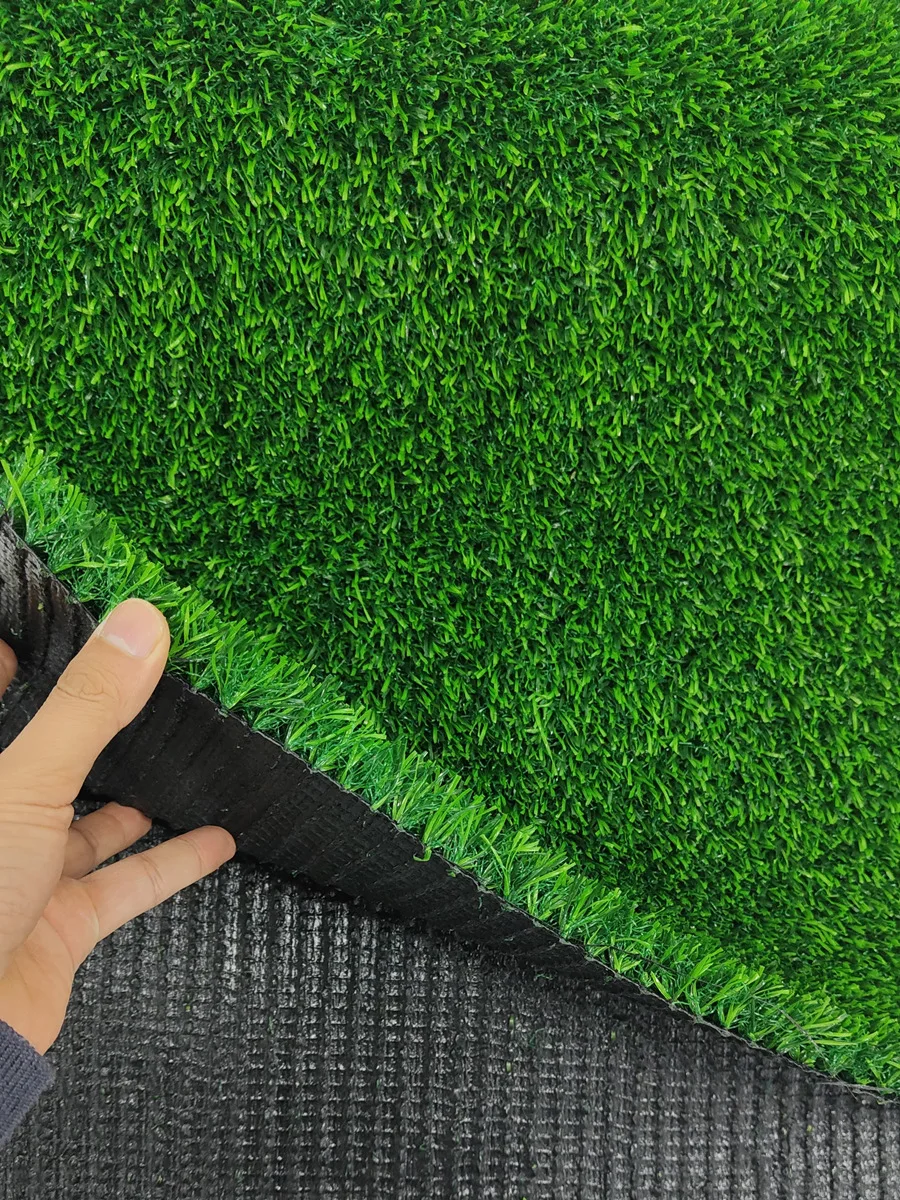 Outdoor simulation artificial green lawn football field faux lawn house roof artificial plastic turf carpet