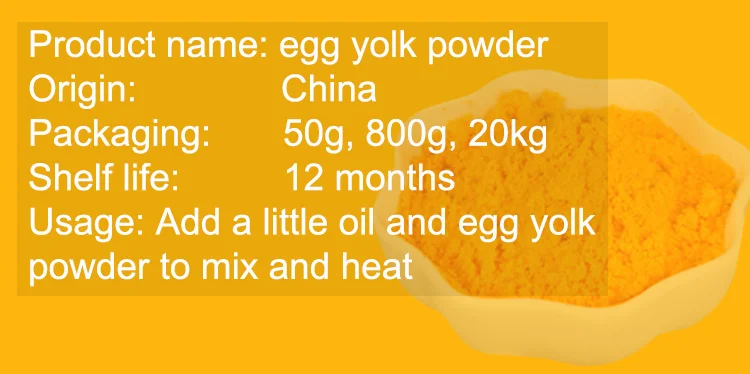 Malaysia Salted Egg Powder Salted  For Chicken Powder Yellow  Yellow Color