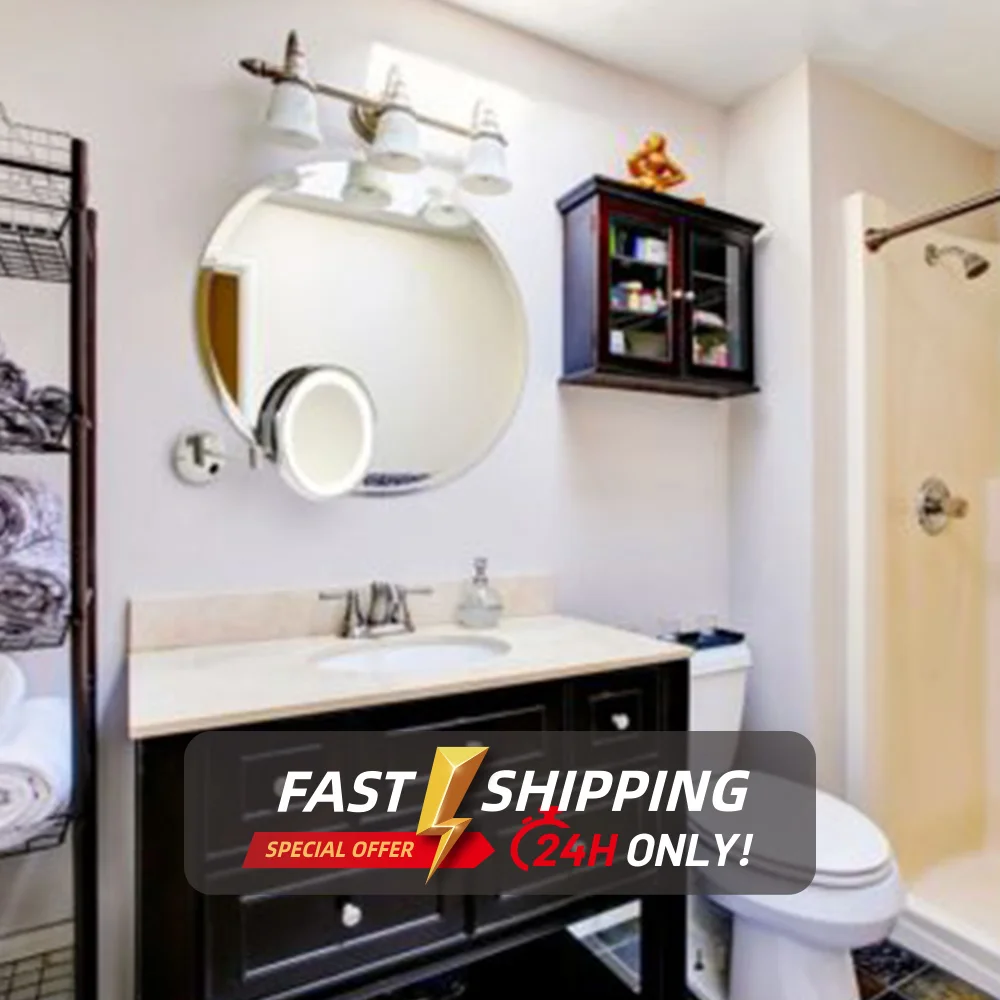 Роскошные настенные зеркала в современном стиле для ванной со светодиодной подсветкой