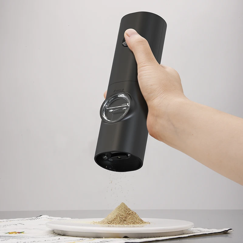 New Design salt and pepper grinder electric Kitchen Gadgets for Cooking electric salt and pepper grinder set