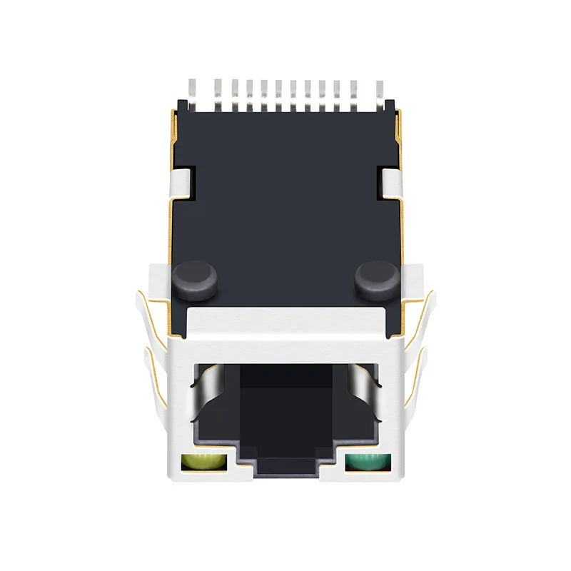  RJ45-1000M-02S OEM SMT RJ45 с портом Jack для разъема 10/100Base-T со светодиодной HR961160C