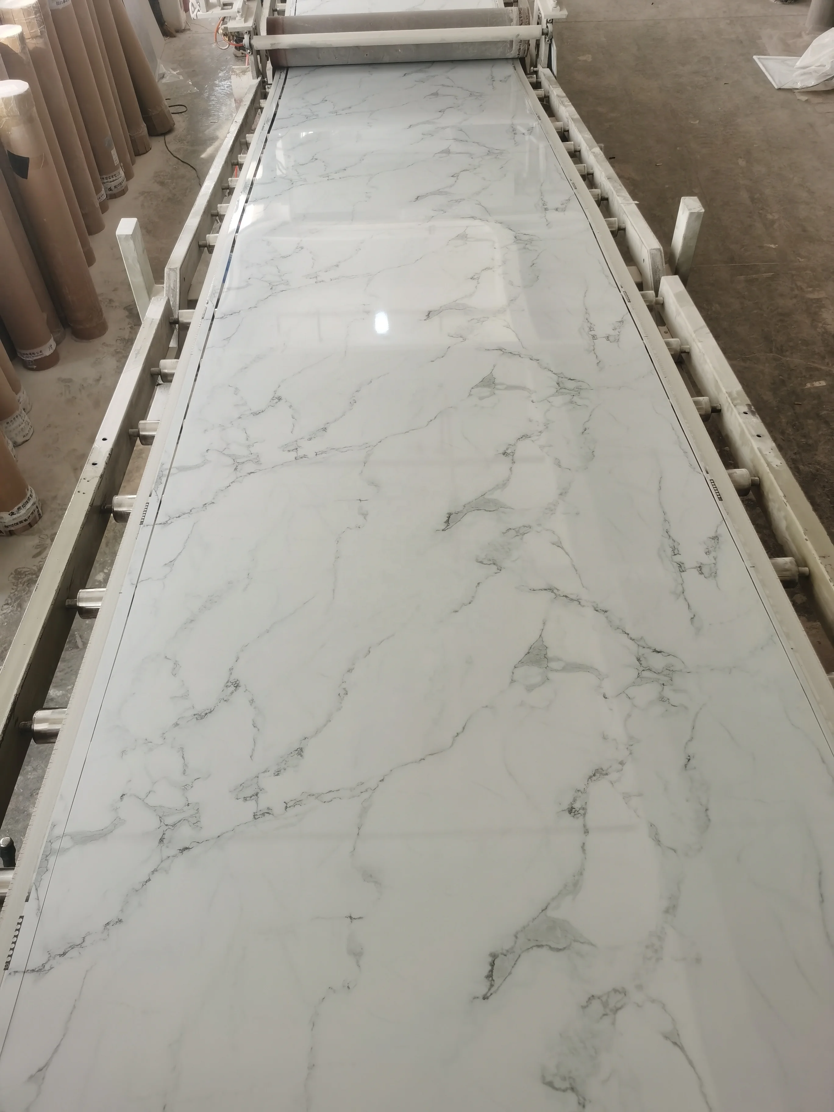 high glossy interior wall pvc sheets for modern decoration