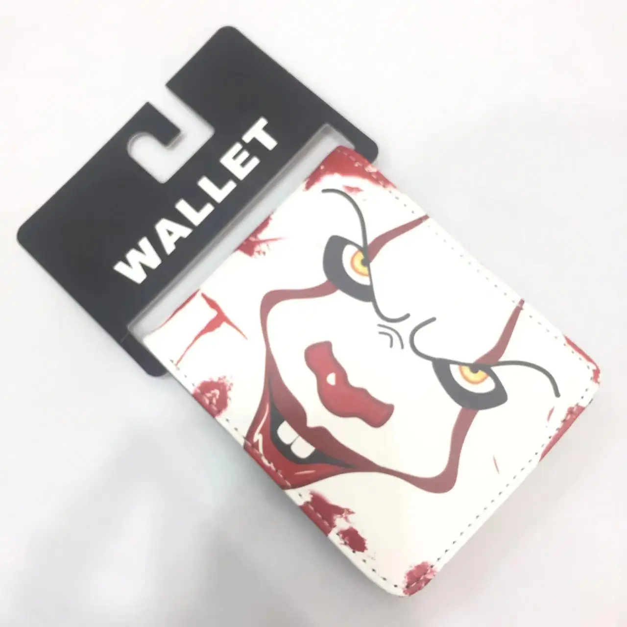 42 designs Anime game PU Leather Purse thriller Wallet Popular Horror thriller Movie Chucky wallet for Man