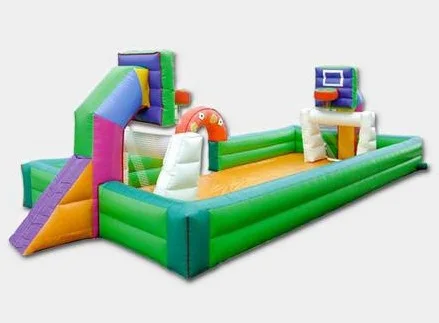 Outdoor Inflatable Soccer Field, Inflatable Football Pitch, Inflatable Football/basketball Arena / Court For Sale