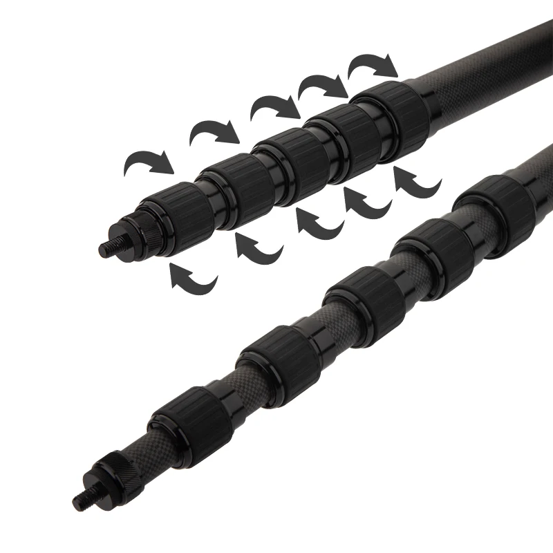 3m camping tent Small extendable carbon fiber telescopic pole