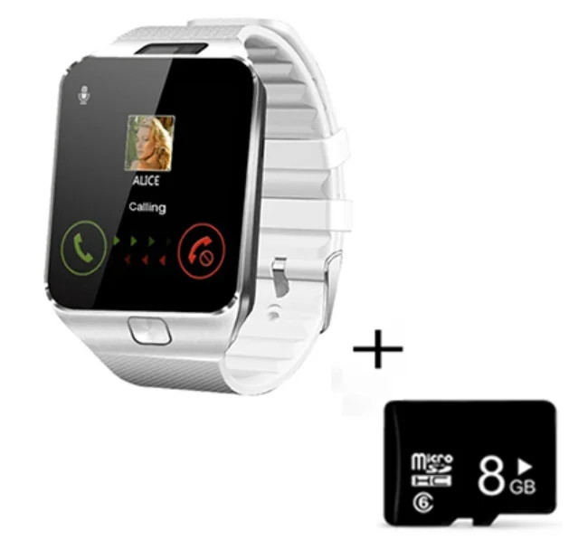 Digital Touch Screen Smart Watch DZ09 Q18 Bracelet Camera BT WristWatch SIM Card Smartwatch Ios Android Phones reloj smart watch