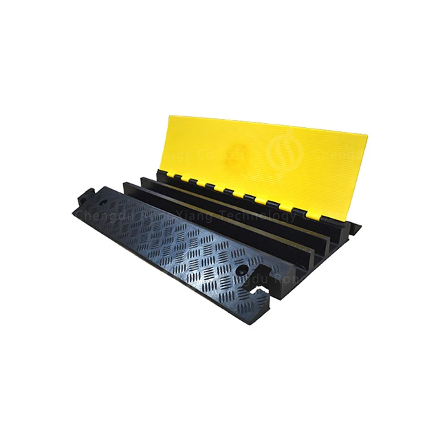 3 Channel Cable Ramp Protectors Speed Bumps Cable Management System