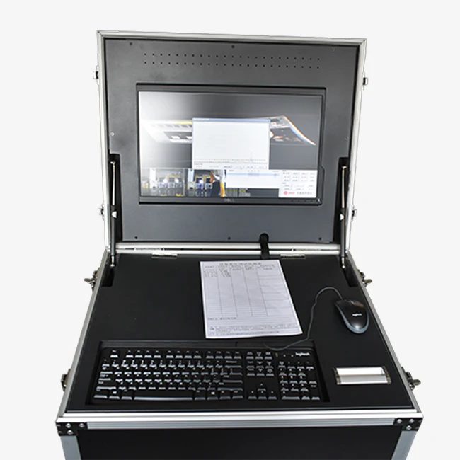 Checking machine under vehicle scanner inspection and car plate number recognition camera