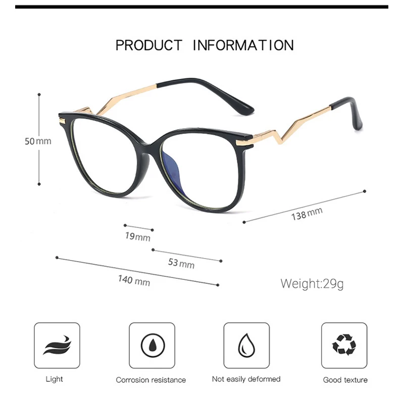 Designer Men Glasses Blocking Blue Light Anti Korean Fashion Tr90 Eyeglass Frames Womens Luxury Wholesale Glasses Frames Optical