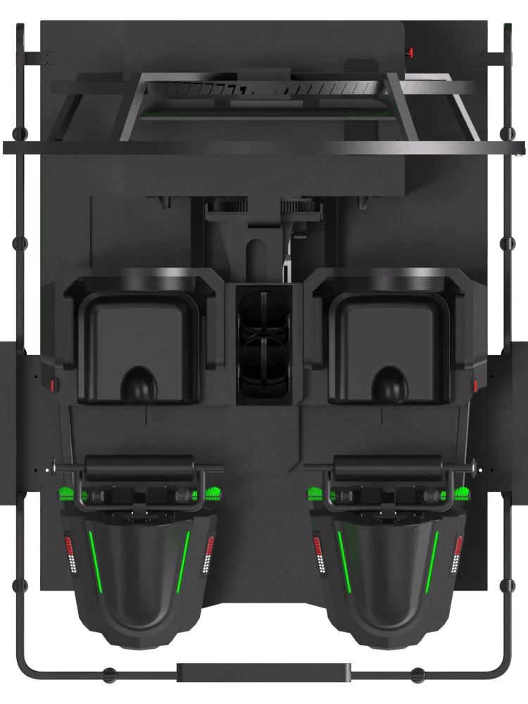 VR Star Space roller coaster Manufacturer Entertainment play station 2 nueva Virtual Reality Rides Flying Simulator 9D Machine