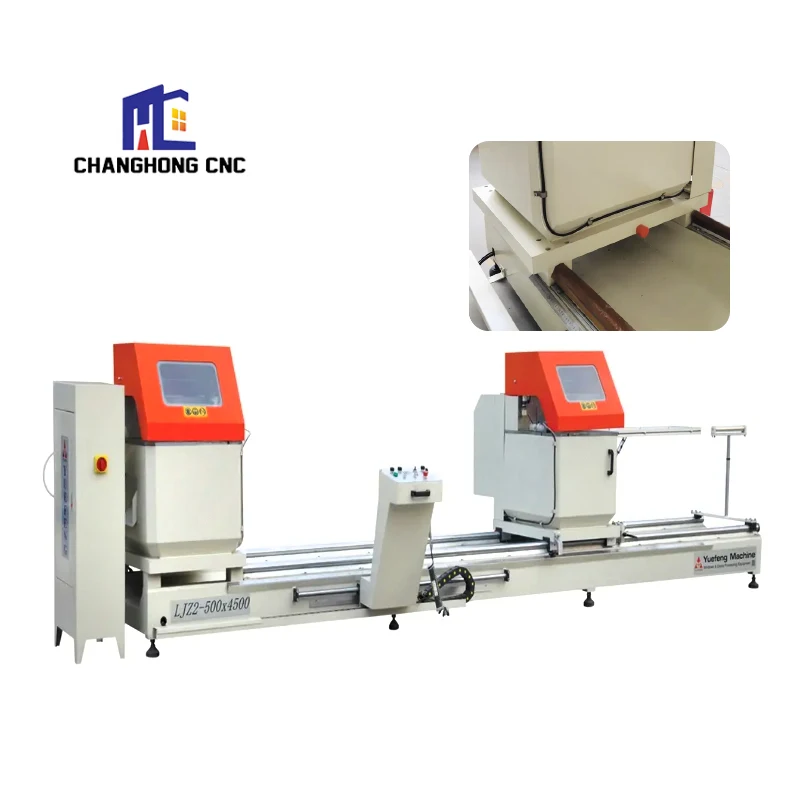 Double Head Cnc Aluminum Windows Cutting Saw Digital Display aluminium mitre saw