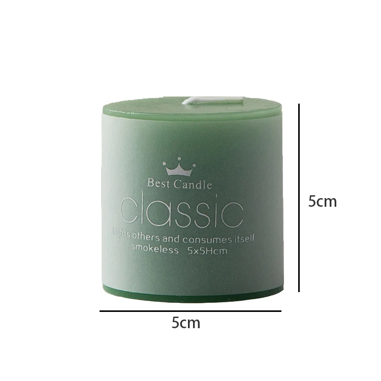 Professional Manufacture Cylindrical Scented Candle Romantic Wedding Home Hotel Pillar Wax Scent Candle