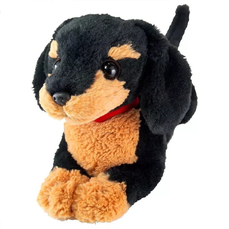 Wholesale Simulation Puppy Plush Pillow stuffed Rottweiler toy