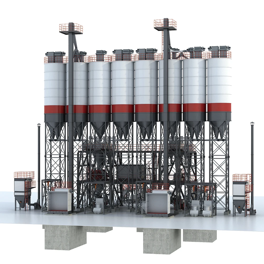 Wall Putty Powder Plant Expansive 10T/H Dry Mortar Mixing Production Line