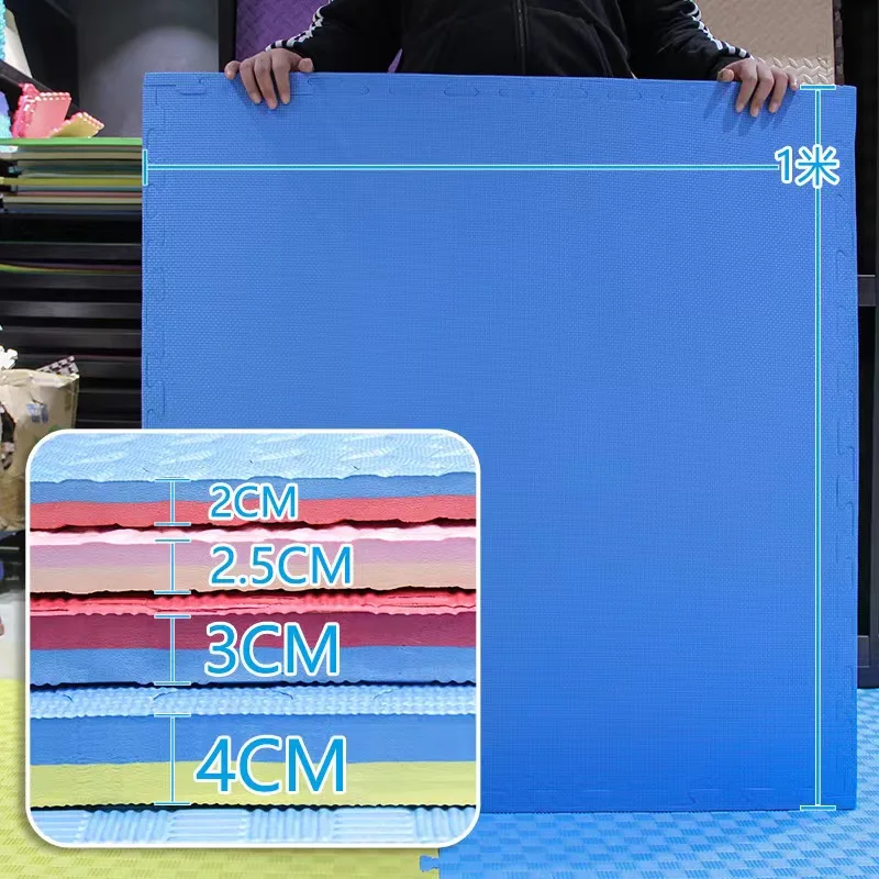 Taekwondo Judo EVA Tatami Foam Flooring Tiles Interlocking Foam Tiles for Martial-Arts Flooring for Gymnastics