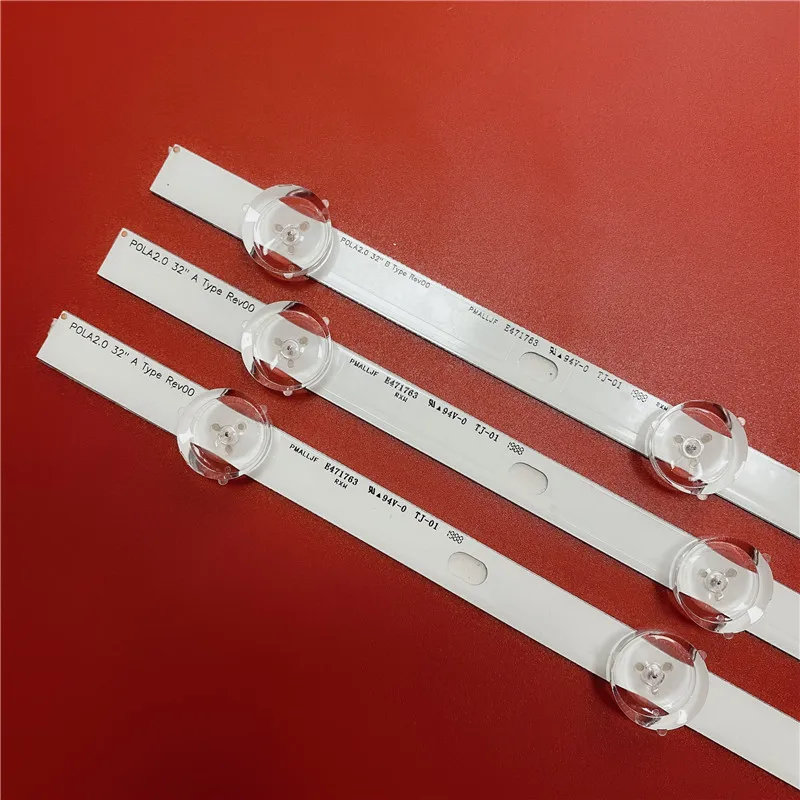 RS-203 tv backlight led strip 6+7 lamps for LG 32 inch TV POLA2.0 32 HC320DXN-VSFP4-21XX LG32LN5100 lg tv backlight