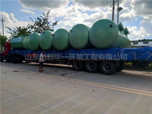 FRP septic tank for camping sewage treatment plant for camp wastewater treatment