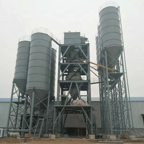  The latest foreign gypsum mortar production line Putty powder complete set of