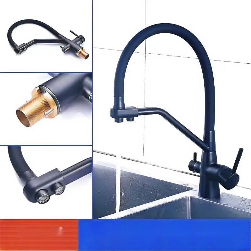 brass double Handle Hot Cold Mixer Taps - Buy Deck Mounted Basin Faucet,kitchen tap