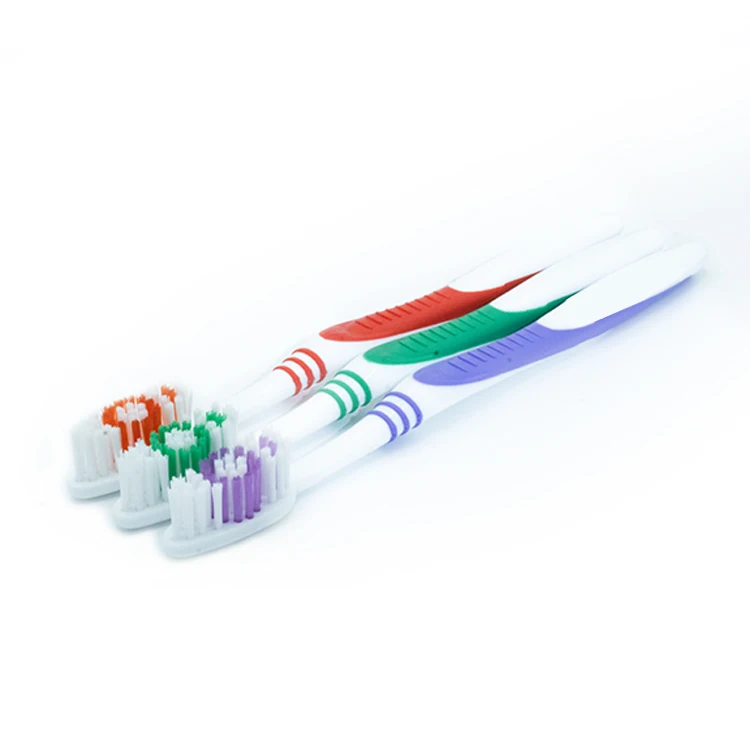Colorful Soft Nylon 610 Bristle Toothbrush New Plastic Toothbrush For Adult Private Label Customized