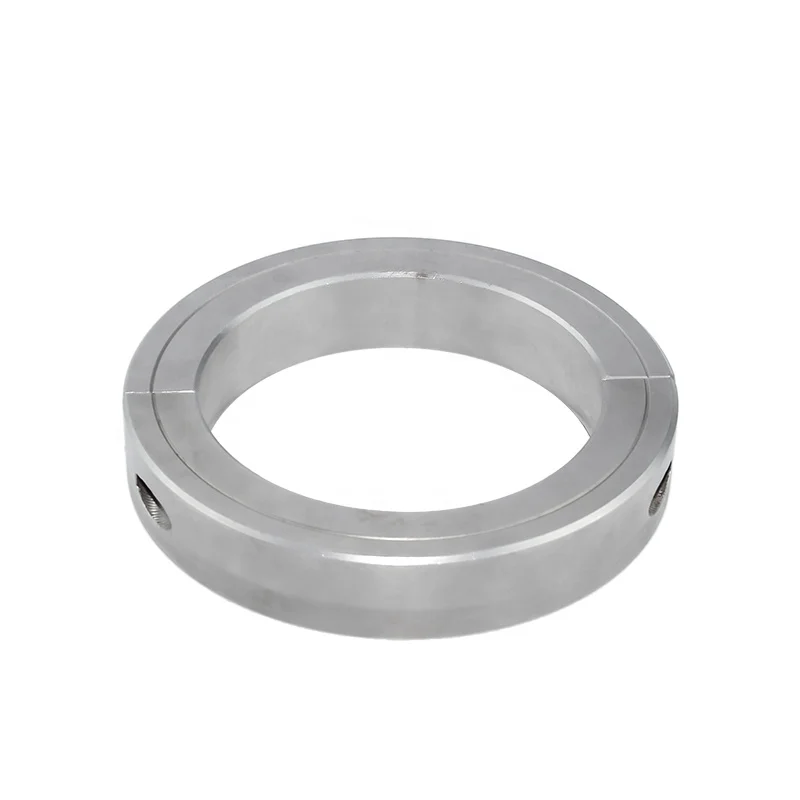 OEM Customised High Quality Aluminum Single And Double Split Stainless Steel Shaft Collar Set Screw Collar