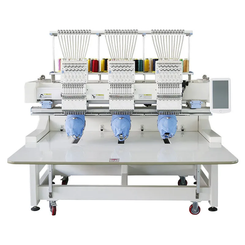 Машинка для вышивки с тремя головками 9/12/15