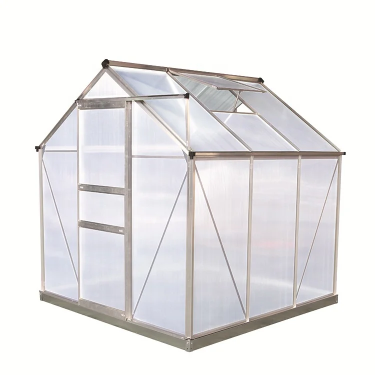 PC sheet frame low cost polycarbonate used commercial greenhouse sale green house agricultural  single-span greenhouses