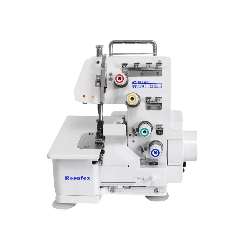 Лидер продаж Rs-434D магазины одежды домашняя швейная машина 122 Вт с четырехниточным оверлоком