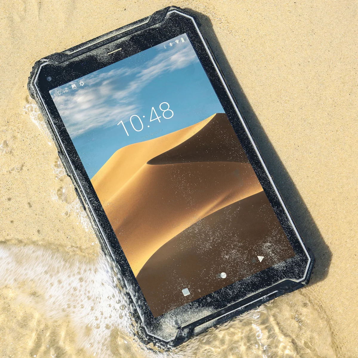 IP68 Waterproof Military 4G Ruggedized Android Tablet 8 inch NFC Industrial Rugged Tablet PC With CE ROHS