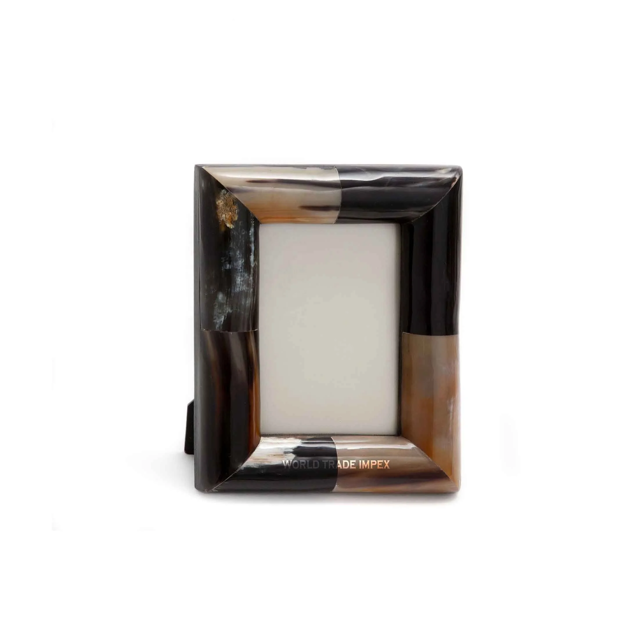 
Wholesale picture photo frame made of buffalo horn and MDF wood 