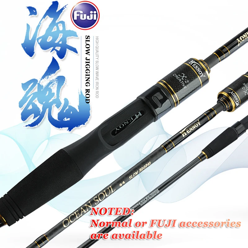 Bassmaster FUJI parts jig rod slow jigging fishing rod lure carbon fiber casting spinning slow pitch jigging fishing rod